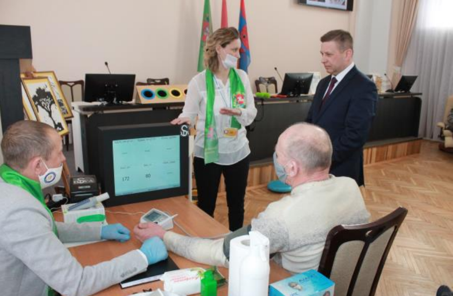 Встреча заместителя министра труда и социальной защиты Встреча заместителя министра труда и социальной защиты